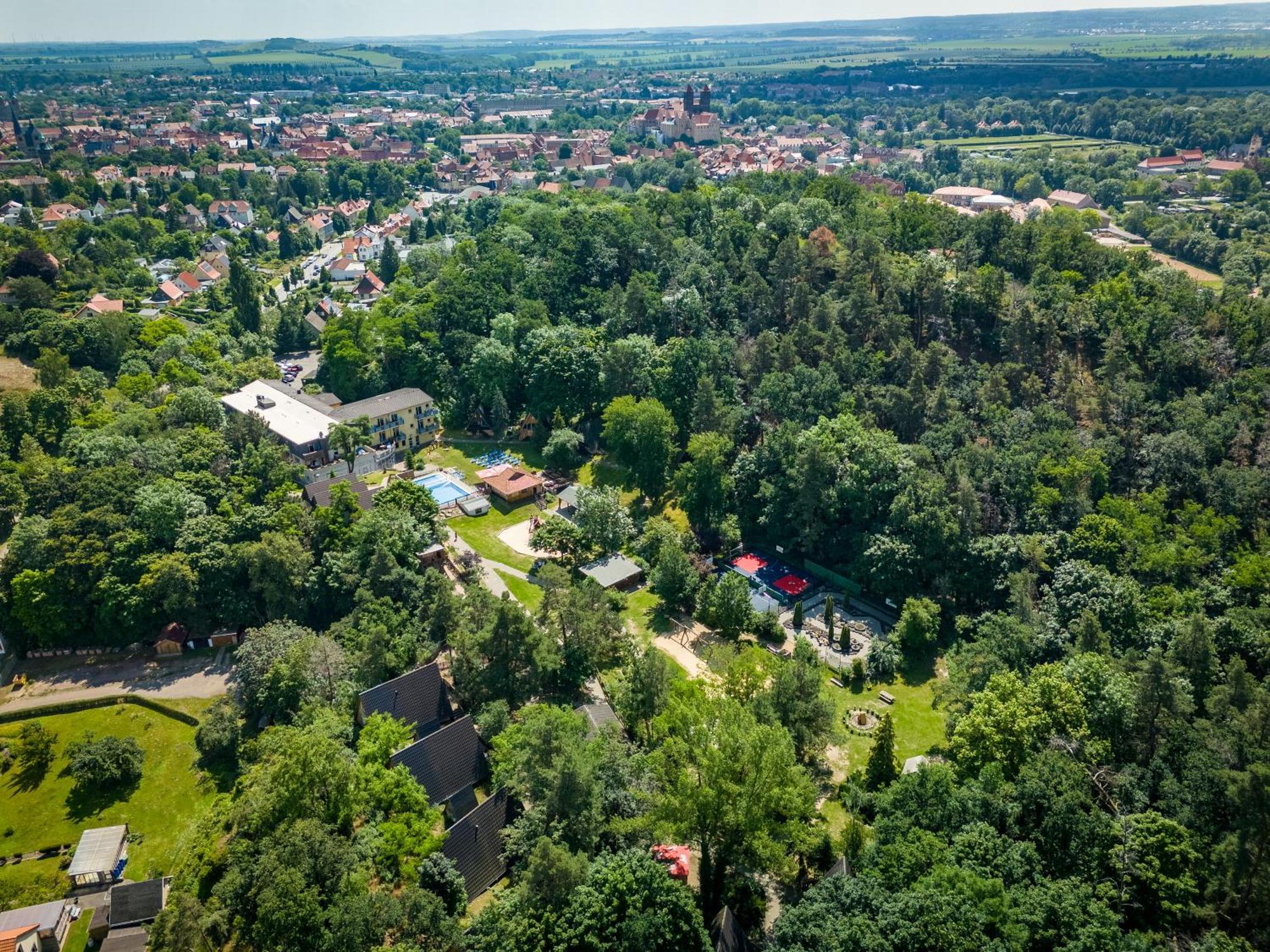Hotel Family Club Harz Quedlinburg Exterior foto